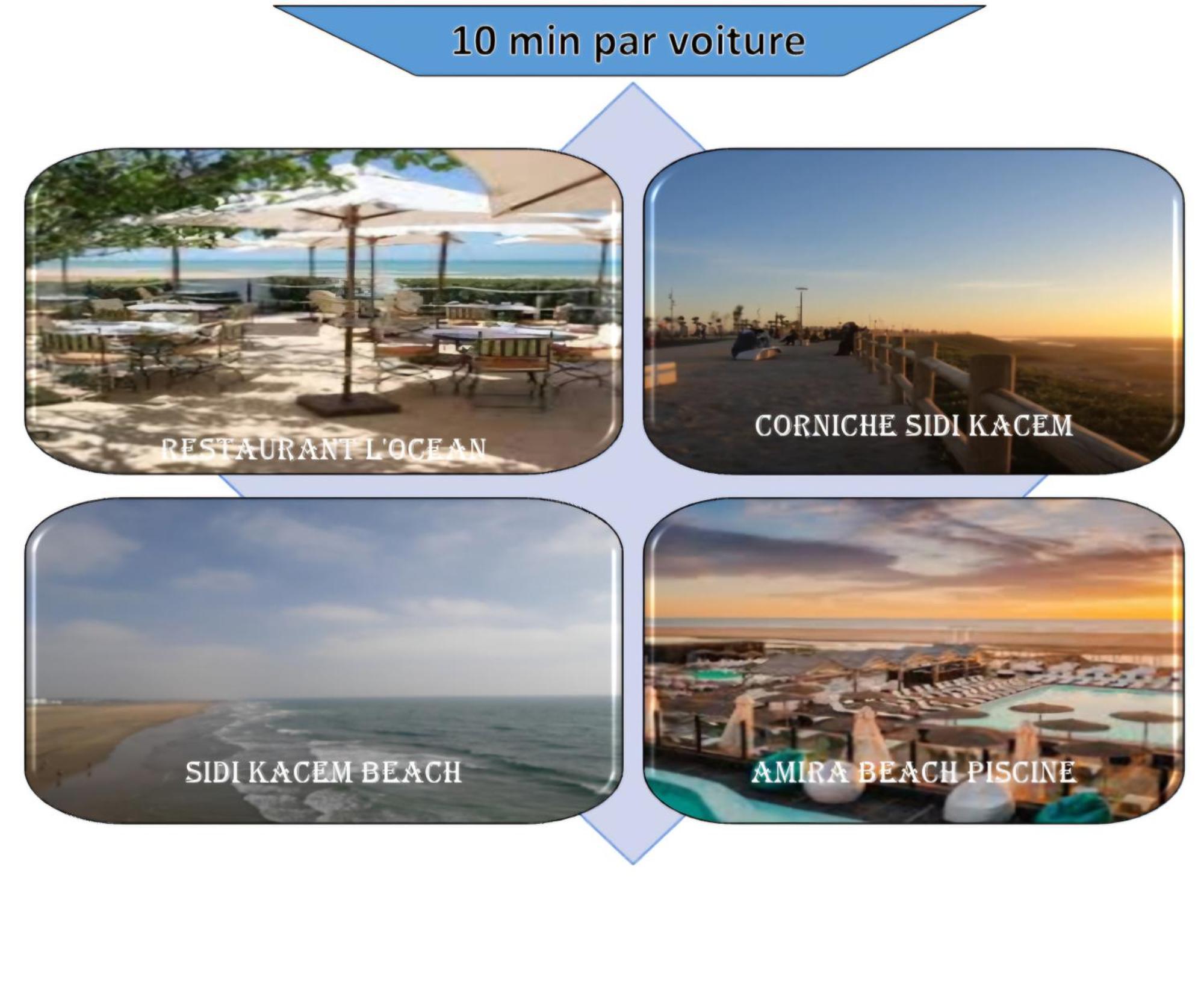 Cozy Apartment Sea And Airport Tanger Exterior foto
